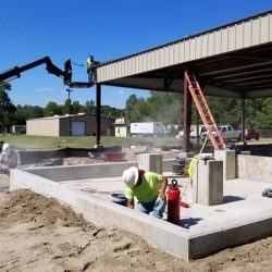 concrete work